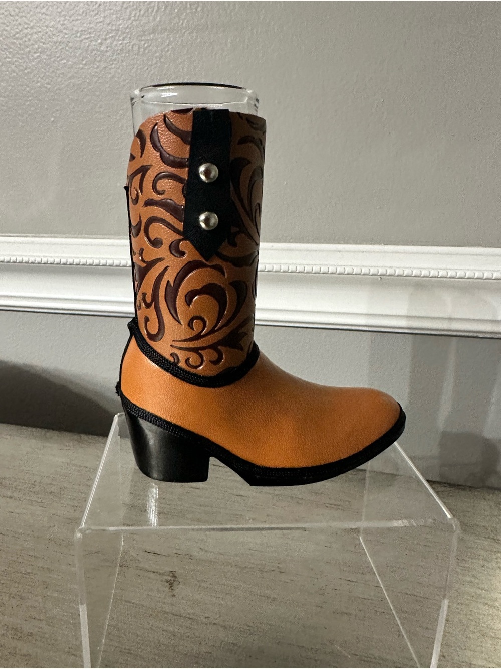Cowboy Boot shot glass